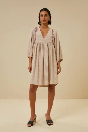 By bar Jurken<Philou Handloom Dress