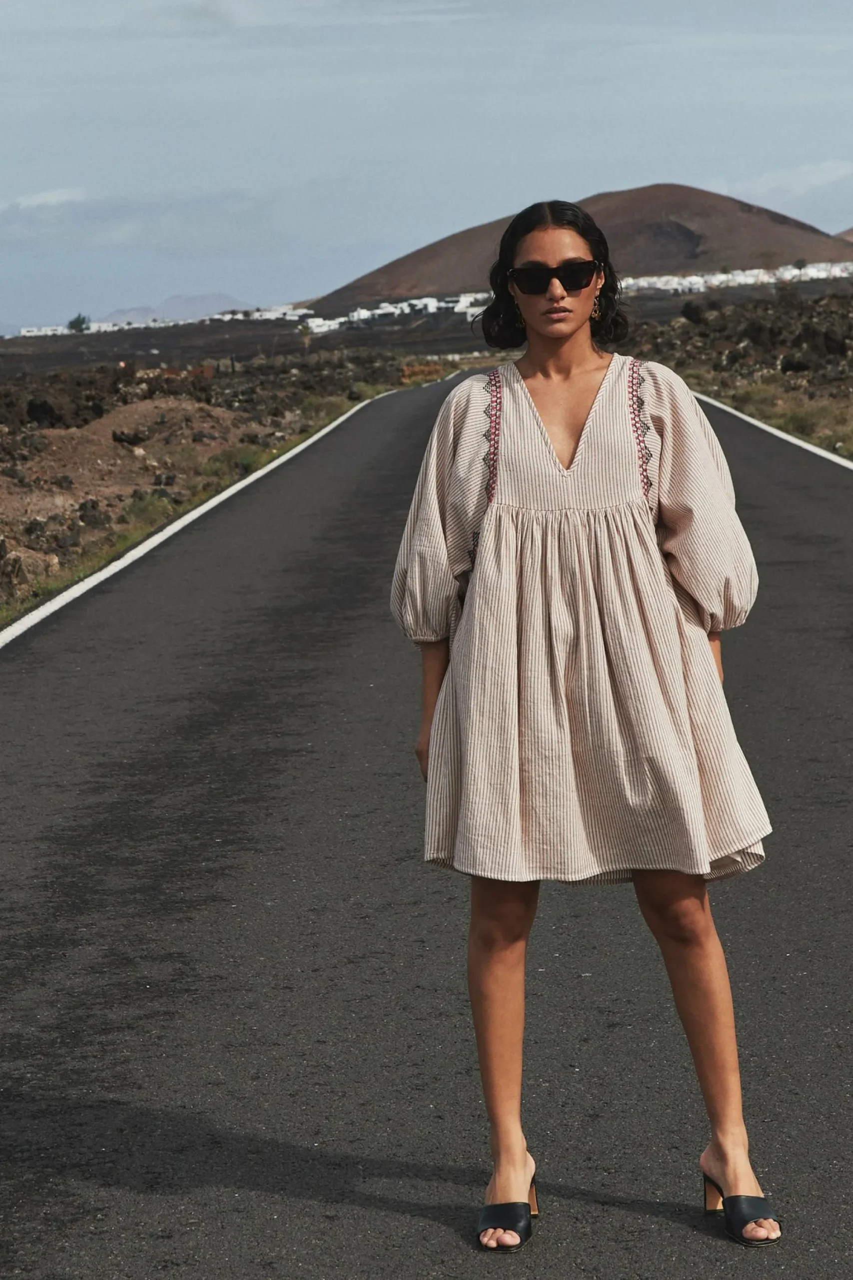 By bar Jurken<Philou Handloom Dress