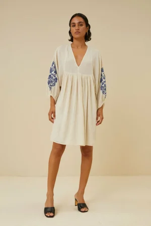 By bar Jurken<Philou Slub Dress