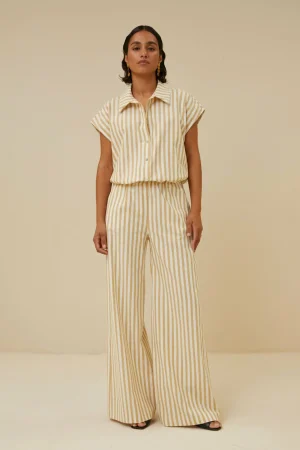 By bar Co-Ord Sets<Randy Linen Stripe Pant
