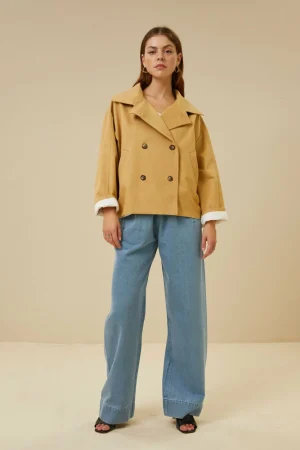 By bar Jassen<Rika Cotton Coat