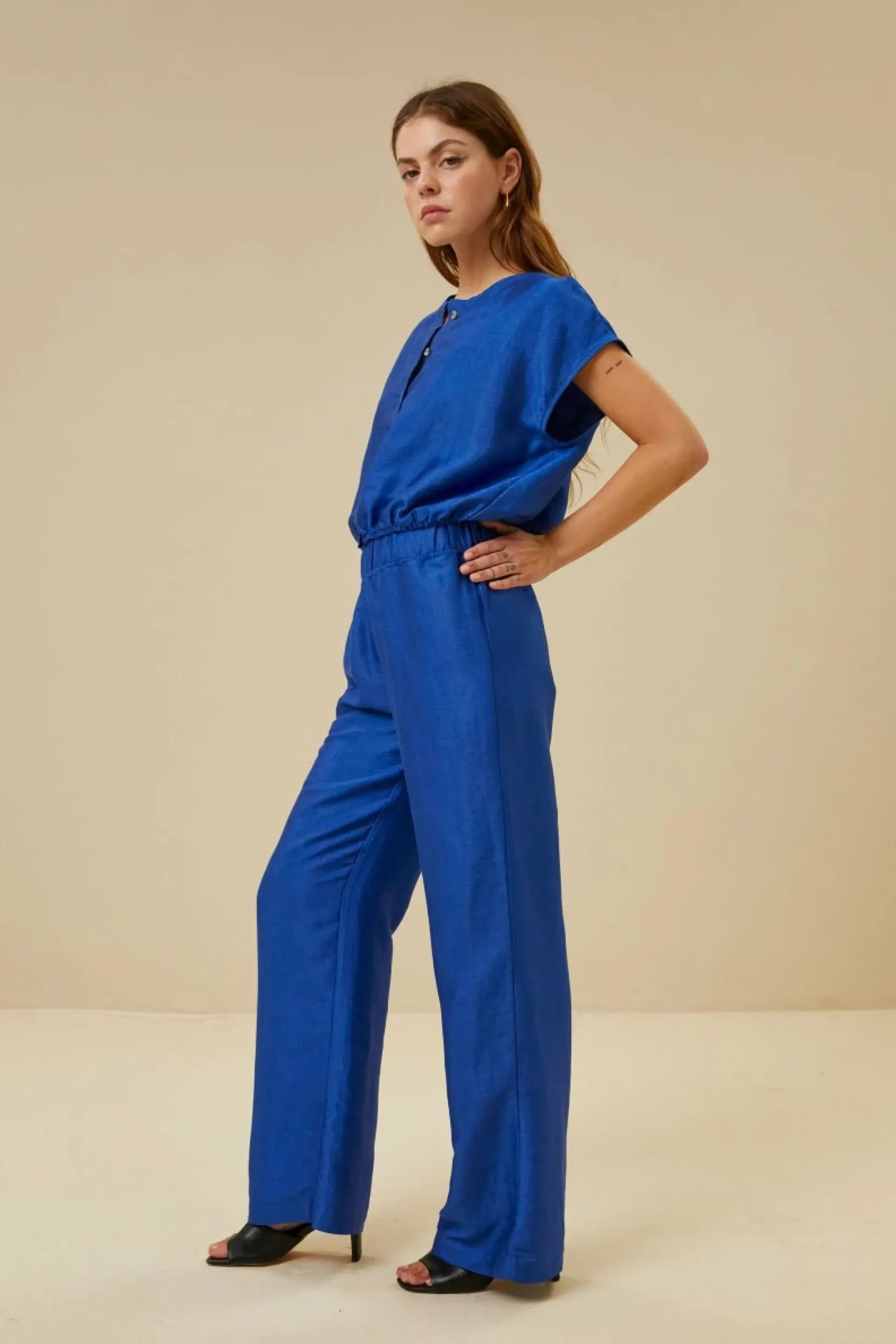 By bar Broeken<Robyn Gloss Pant
