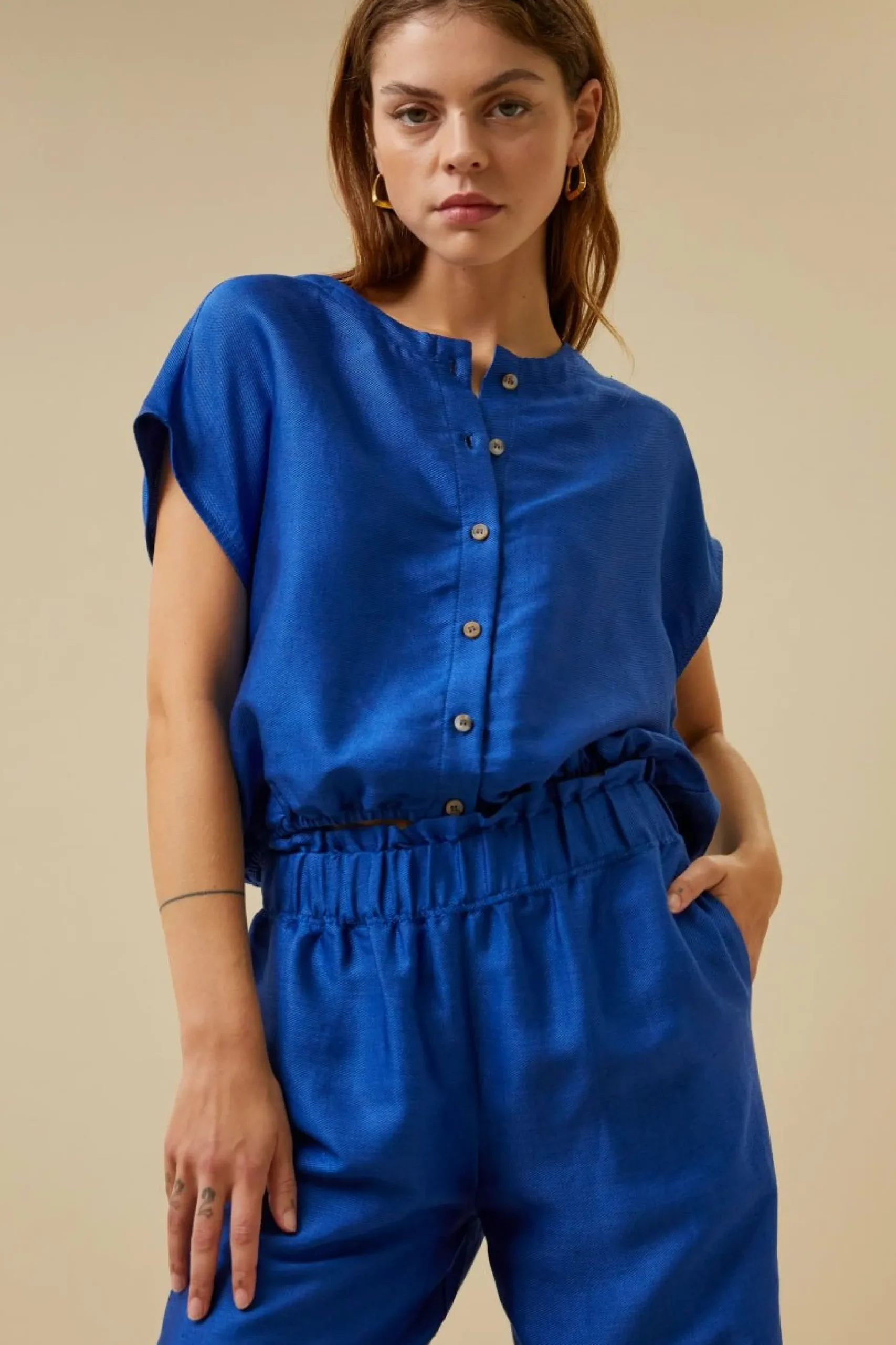 By bar Broeken<Robyn Gloss Pant