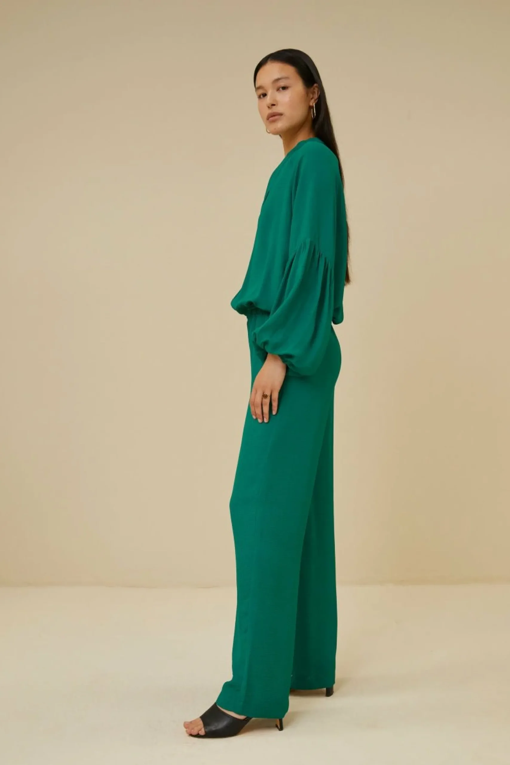 By bar Co-Ord Sets<Robyn Satin Stripe Pant