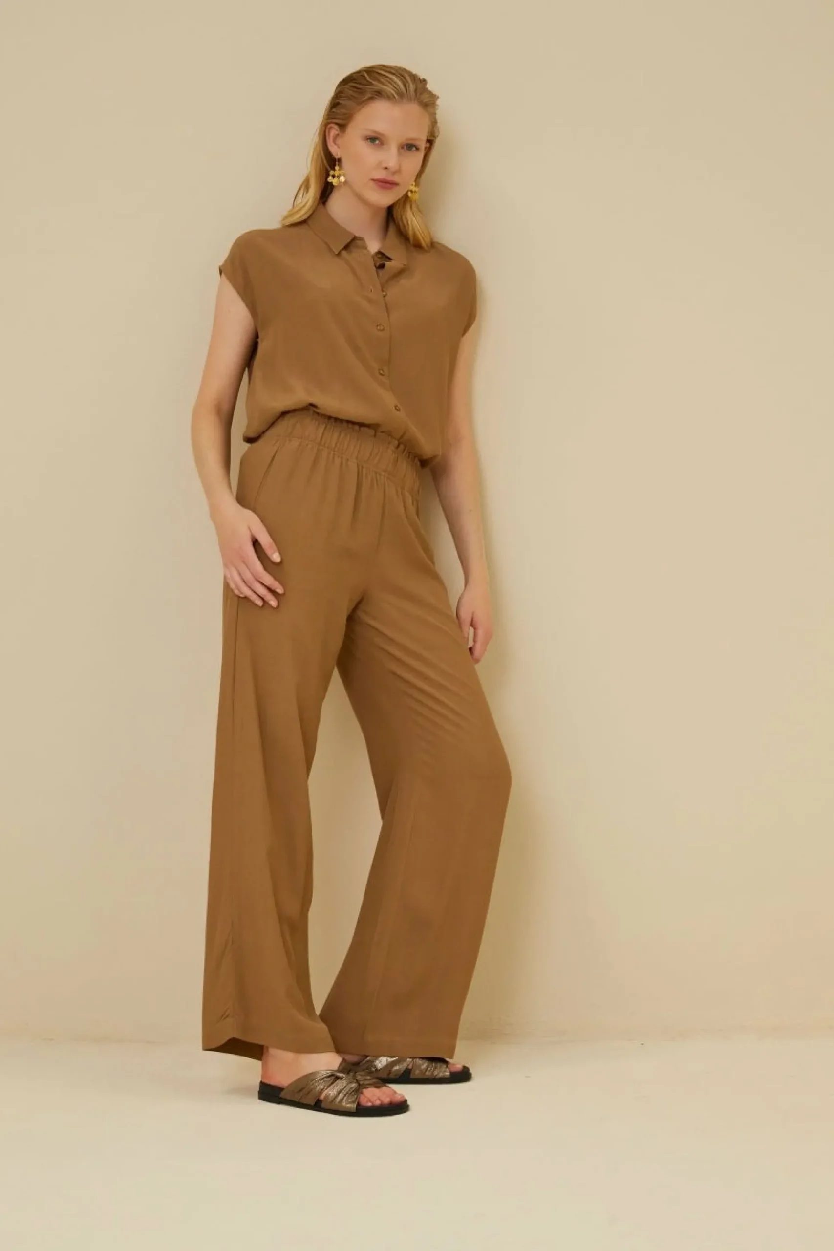 By bar Co-Ord Sets<Robyn Viscose Pant