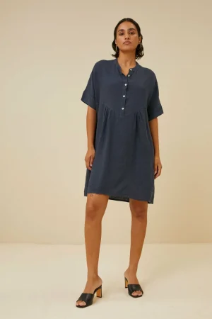 By bar Jurken<Tais Linen Dress