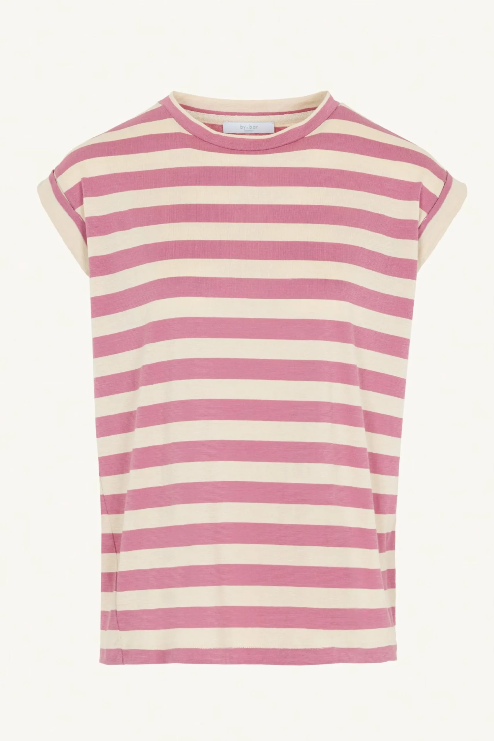 By bar Tops & Shirts<Thelma Big V Stripe Top