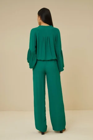 By bar Blouses<Vienna Satin Stripe Blouse