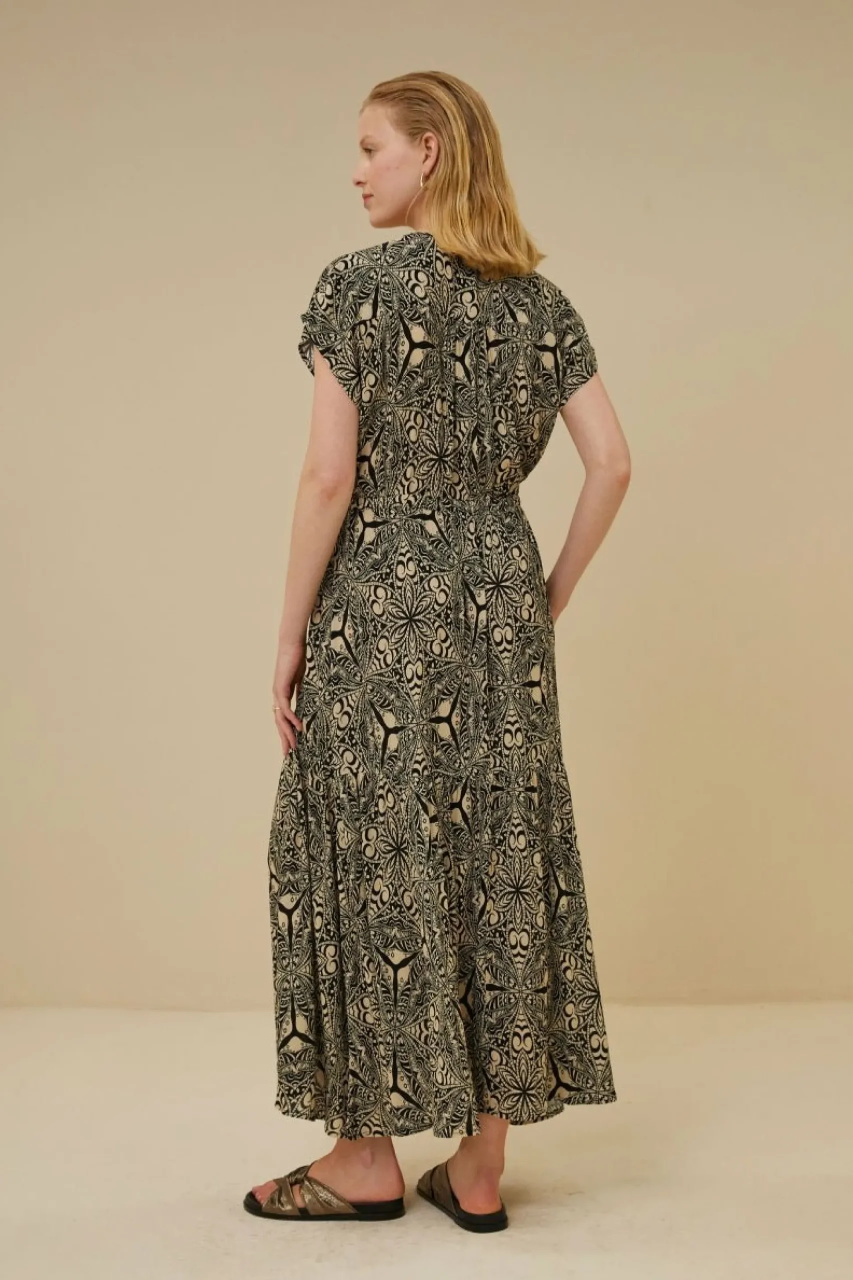 By bar Jurken<Viona Cartouche Dress