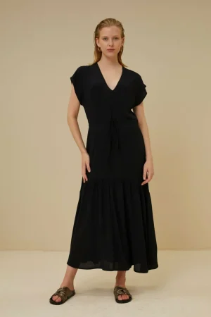 By bar Jurken<Viona Viscose Dress