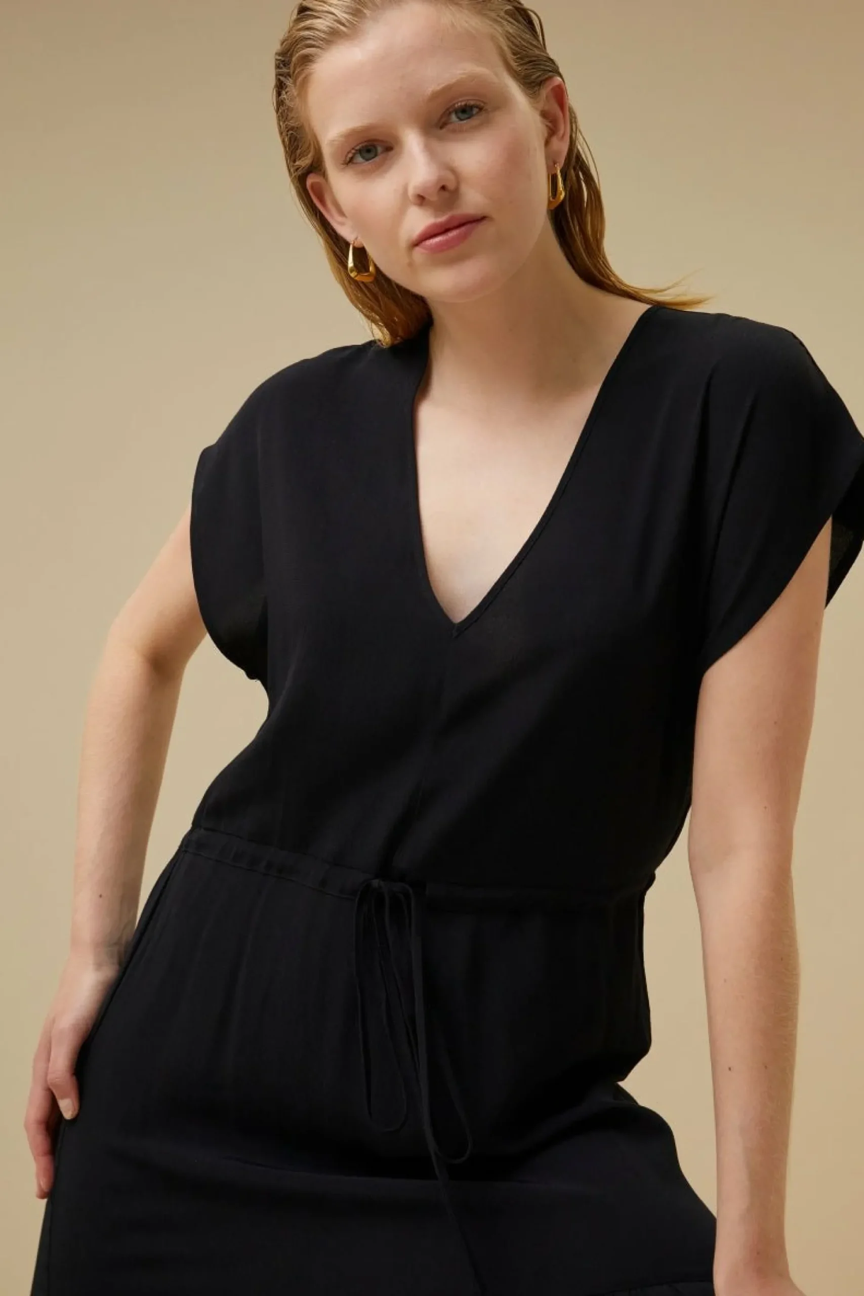 By bar Jurken<Viona Viscose Dress