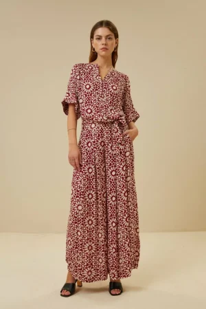 By bar Broeken<Wanda Sunflower Pant