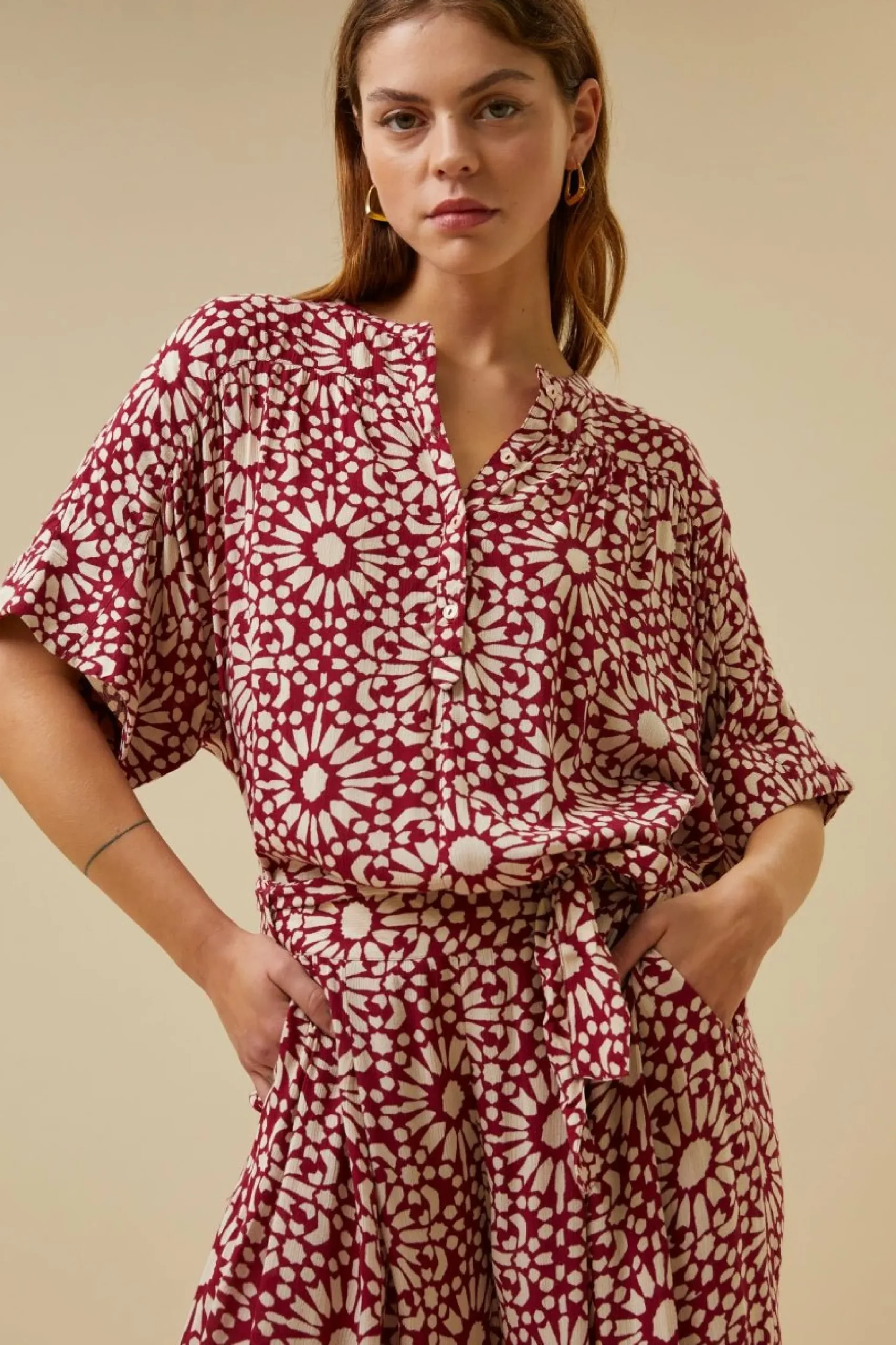 By bar Co-Ord Sets<Wanda Sunflower Pant